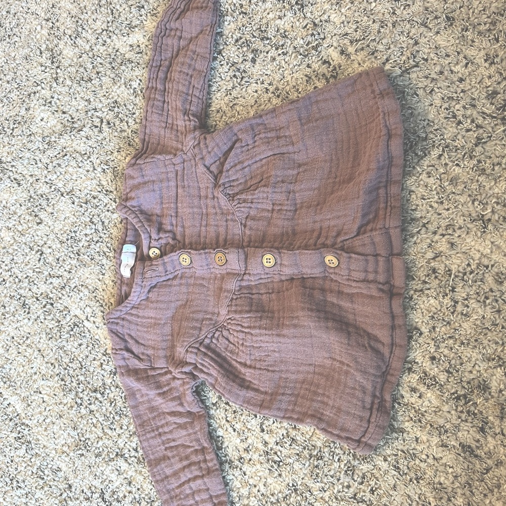 Jamie Kay mauve tunic 3-6 months